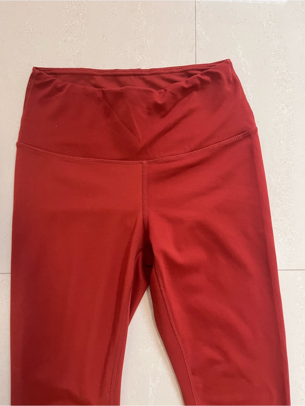 Yoga High-Waist Orange Active Leggings